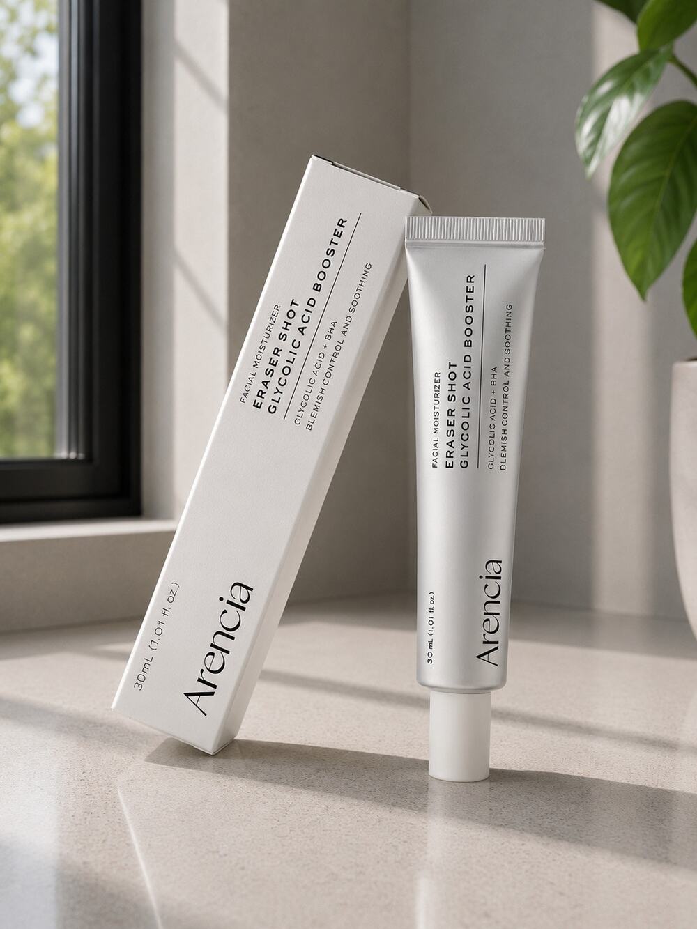 $48 New Arencia Eraser Shot Glycolic Acid Booster 30mL BHA Moisturizer K-Beauty